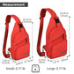 Crossbody Sling Bag Men Women