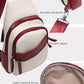 Large Sling Bag for Women Crossbody Purse Leather Fashionable Trendy Chest Bag for Travel