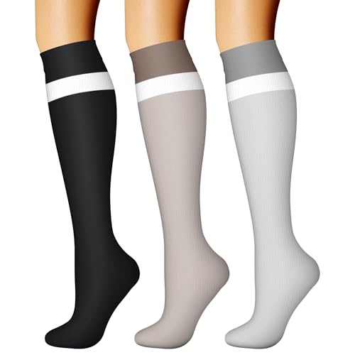 Compression Socks for Women & Men Circulation (3 Count)