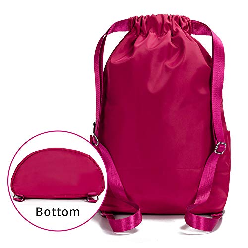 Waterproof Drawstring Gym Backpack Bag for Men & Women
