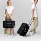 22 Inch Rolling Duffle Bag with Wheels for Men