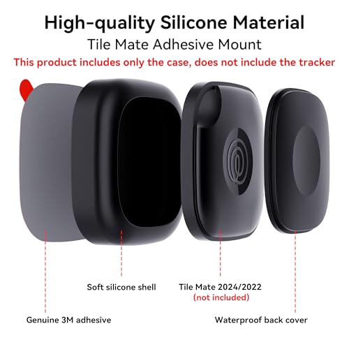 2 Pack Adhesive Mount for Life360 Tile Mate Tracker