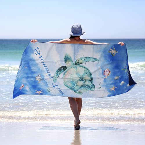 2 Pack Microfiber Beach Towel