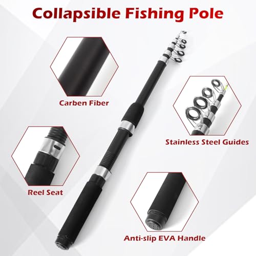 Fishing Rod and Reel Combo Set
