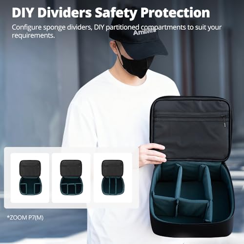 Carrying Bag Zoom P7 for Photography Equipments with Large Capacity