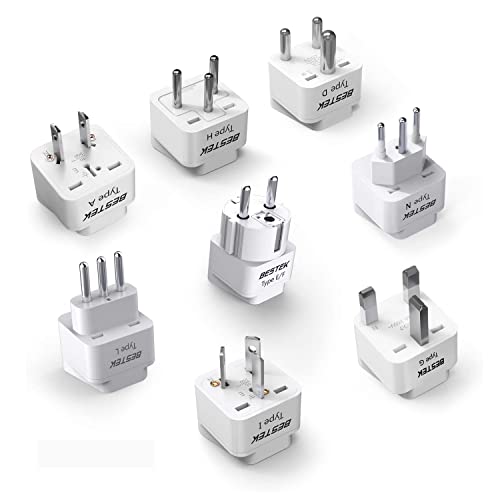 Worldwide Travel Plug Adapter Set (8 Count)
