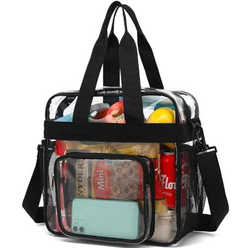 Clear Bag for Stadium Events With Shoulder Strap for Women