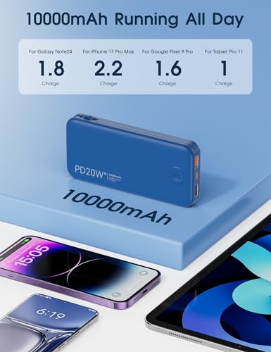 Portable Charger 10000mAh Fast Charging w