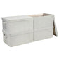 Storage Bins With Lids Closet Organizer Cabinet Box For Clothes (4 Count)