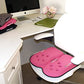 GSeat Ultra Large Gel and Foam Coccyx Seat Cushion for Back Pain Relief