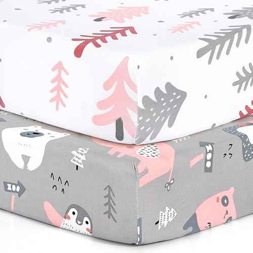 Baby Fitted Crib Sheets (2 Count)