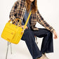 Yellow Lunch Box for Women Insulated Lunch Bag for Young Ladies Lunch Tote Bag