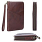 Polare Leather Passport Holder Travel Document Organizer Ticket Holder Case