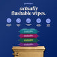Flushable Wipes (150 Count)