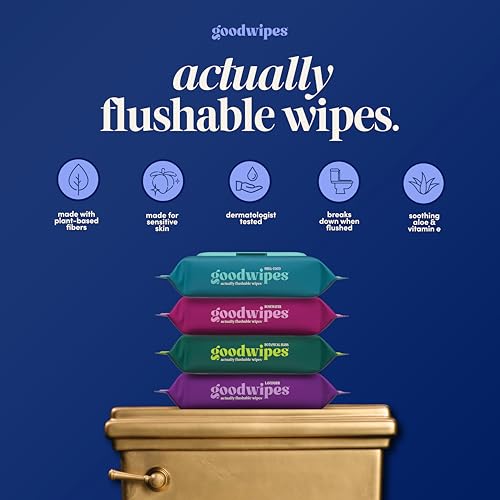 Flushable Wipes (150 Count)