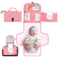 Portable Diaper Changing Pad with Wipes Pocket