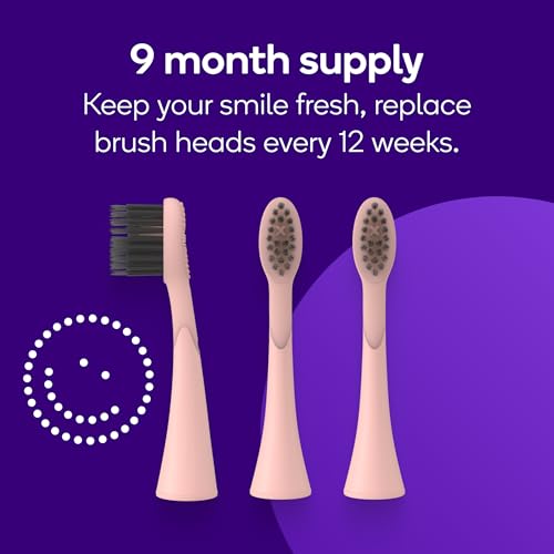 Genuine Replacement Heads for Original Sonic Toothbrush (3 Count)