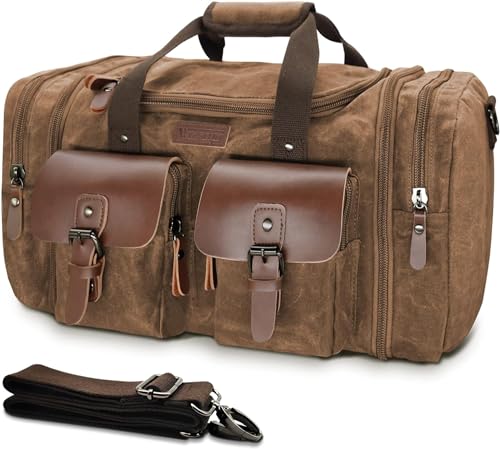 Waxed Canvas Duffle Bag