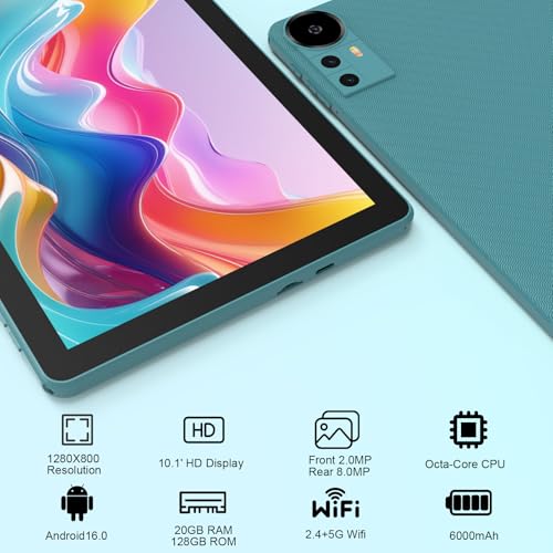 Android 16 Tablet 10 Inch
