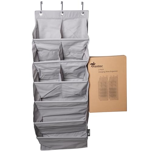 2 Pack Over the Door Shoe Organizer (2 Count)