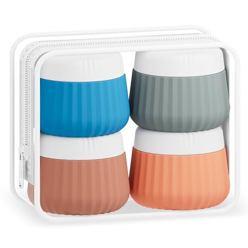 Travel Containers for Toiletries 4 Pack (4 Count)