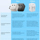 Air” Universal Travel Adapter 2500W Max AC