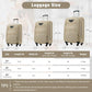 Softside Luggage Set Softshell Lightweight 3 Piece Spinner Suitcase (3 Count)