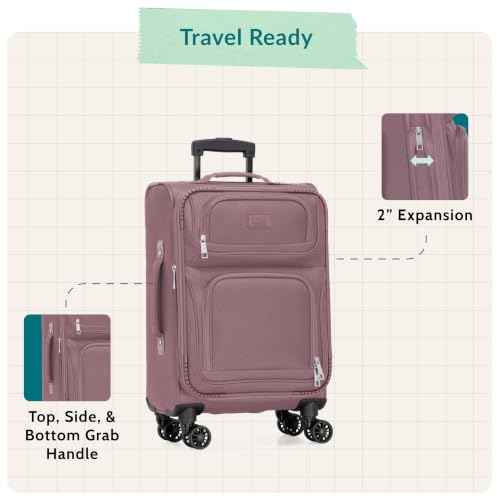 Rio Lightweight Softside Rolling Carry