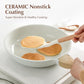 10Inch Nonstick Ceramic Frying Pan with Lid