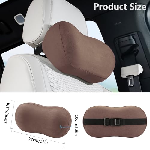 Car Neck Pillow Seat Ergonomic Design Memory Foam