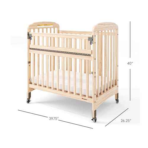 Serenity SafeReach Slatted Crib with Adjustable Mattress Board