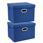 Collapsible Storage Bins With Lids (2 Count)