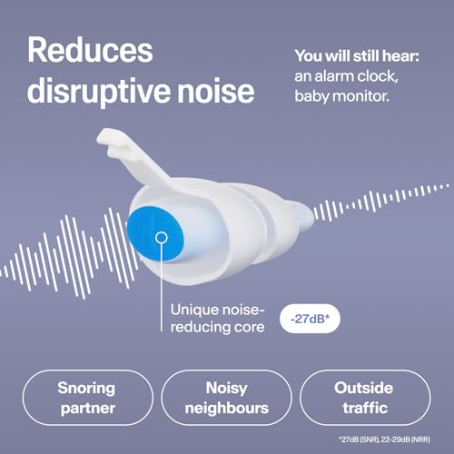 Alpine SleepDeep Reusable Earplugs for Sleeping