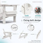 Outdoor Adirondack Chair Set of 4 with Cup Holders (4 Count)