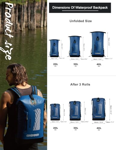 Waterproof Backpack for Men 20L