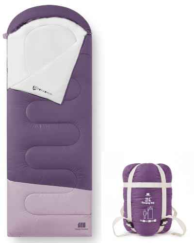 Lightweight Warm Weather Sleeping Bag for Adults