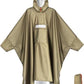 Hooded Rain Poncho for Adult Waterproof Lightweight Raincoat
