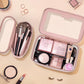 Travel Clear Makeup Bag with Makeup Brush Bag (2 Count)