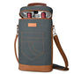2 Bottle Insulated Wine Tote Carrier Bag