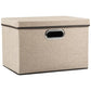 Collapsible Storage Cubes with Lids [1