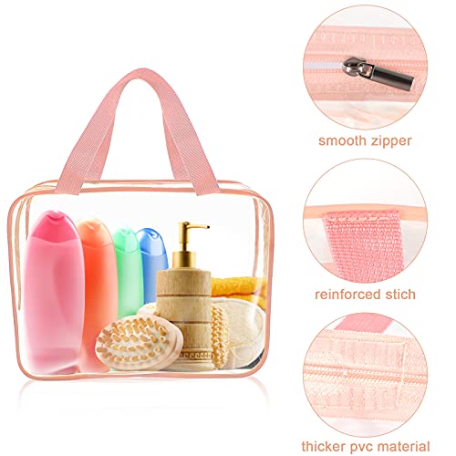 Clear Makeup Bags (6 Count)