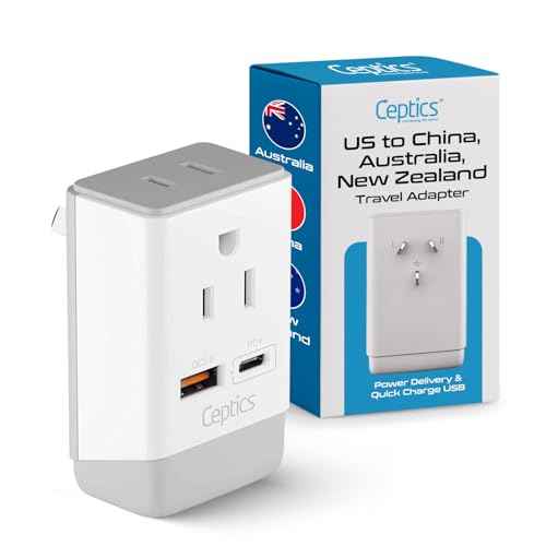 Australia China New Zealand Power Plug Adapter