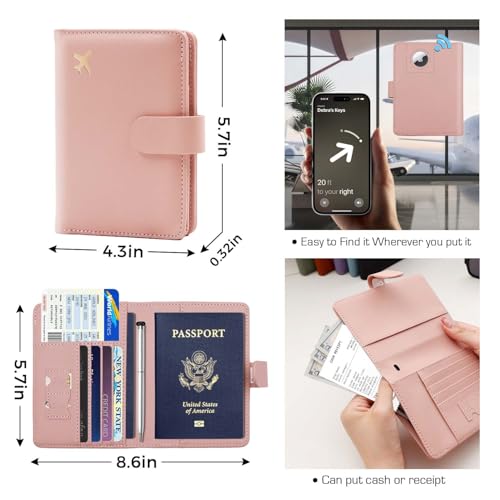 Premium Leather Passport Holder Covers Case