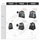 Shower Tent Portable Privacy Tent Outdoor Camping 1