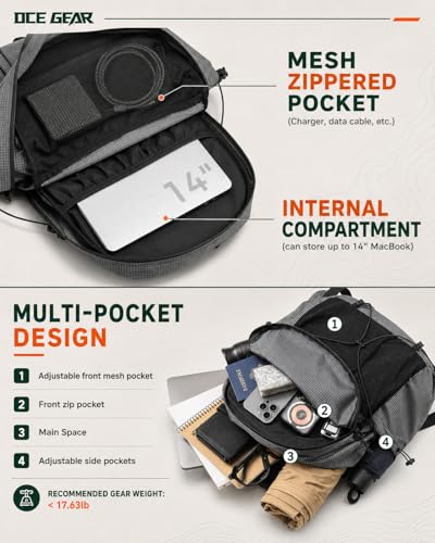 Small Backpack for Women Men Lightweight Travel Backpack Waterproof Hiking Daypack Casual Outdoor Backpack for Daily Use