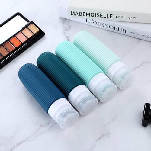 Travel Bottles for Toiletries (4 Count)
