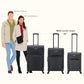 Anzio Softside Expandable Luggage with Spinner Wheels (2 Piece)
