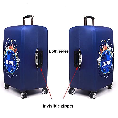 Thicker Luggage Cover Elastic Suitcase Cover Protector Fits 18