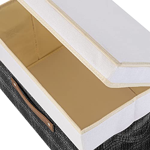 Collapsible Storage Bins with Lids (5 Count)