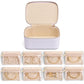 Travel Jewelry Case with 8 Velvet Jewelry Bags Travel Jewelry Storage Box Jewelry Organizer for Necklace Rings Earrings Teen Girls Gifts Trendy Stuff